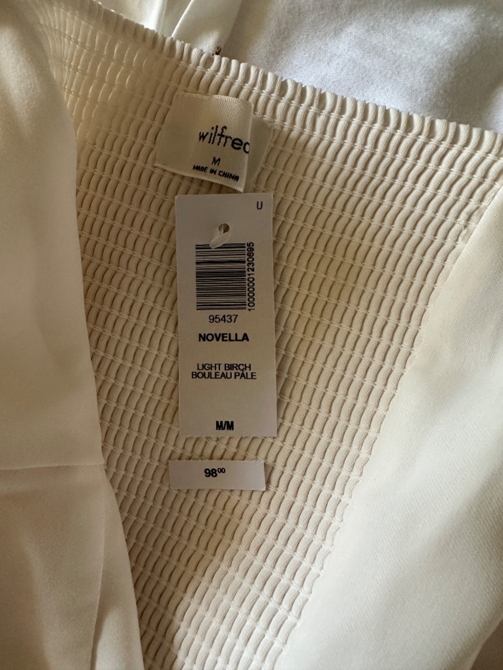 Wilfred Novella White Blouse - Picture 3 of 3